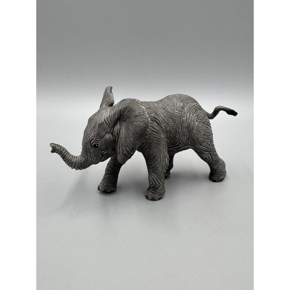 Safari Ltd 1994 Elephant Calf Vanishing Wild Collection Figure Vintage 6” Long